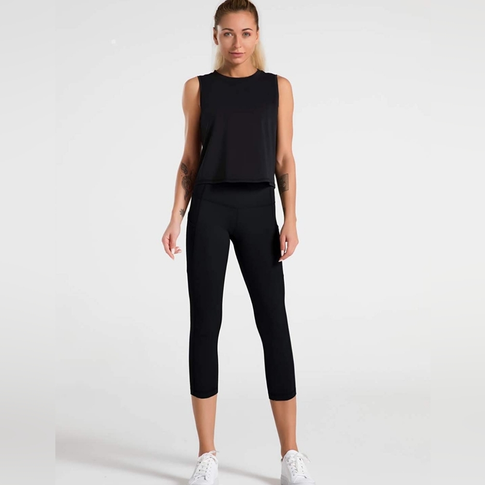 Dragon Fit High Waist Yoga Capri Pants